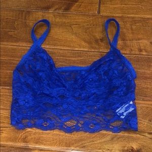 Royal blue bralette